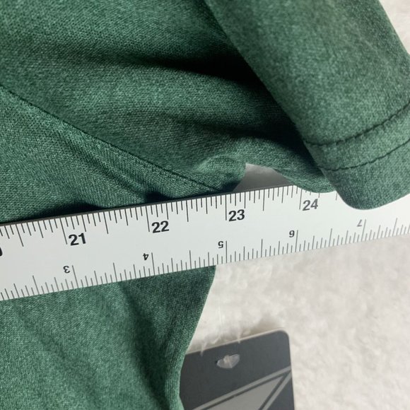 Colosseum‎ Polo Shirt Men's Large Green Polyester Portland State Vikings 7248 - Picture 3 of 8